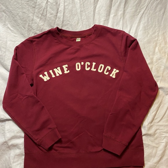 Wine O’ Clock crew neck sweater - Picture 2 of 8